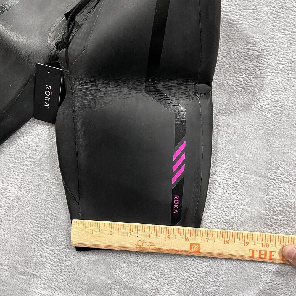 Roka‎ Sim Pro II Shorts S Neoprene Buoyancy Black & Magenta Women's NWT - Picture 8 of 11